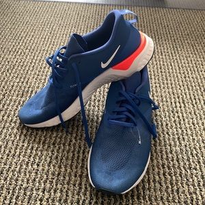 Nike Men's Odyssey React 2 Flyknit Indigo Force Size 12.5 AH1015-400